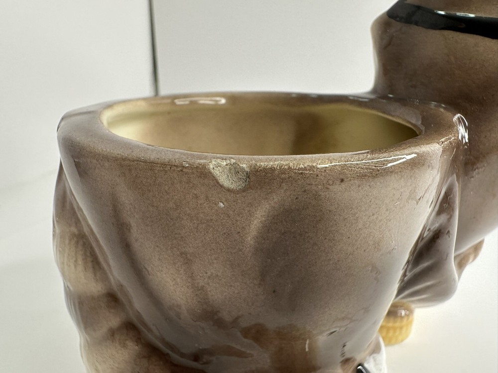 Ceramic Masked Bandit Planter