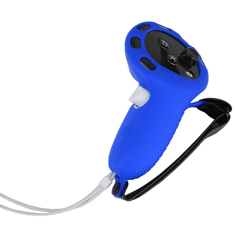 VR Controller Case Silicone Sleeve Handle Grip Cover With Strap for Meta Quest 3