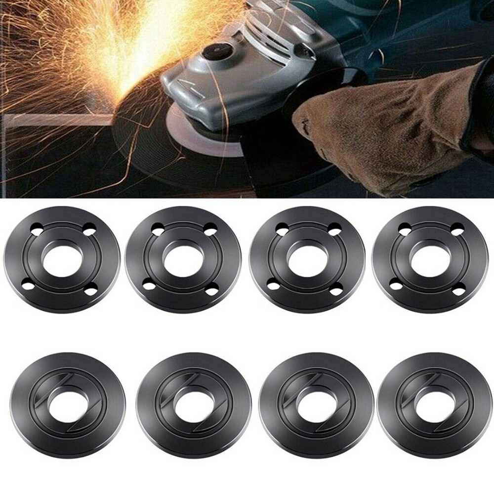 2-10PCS Black 5/8-11 Angle Grinder Flange Nut Inner Outer Lock Nut Set