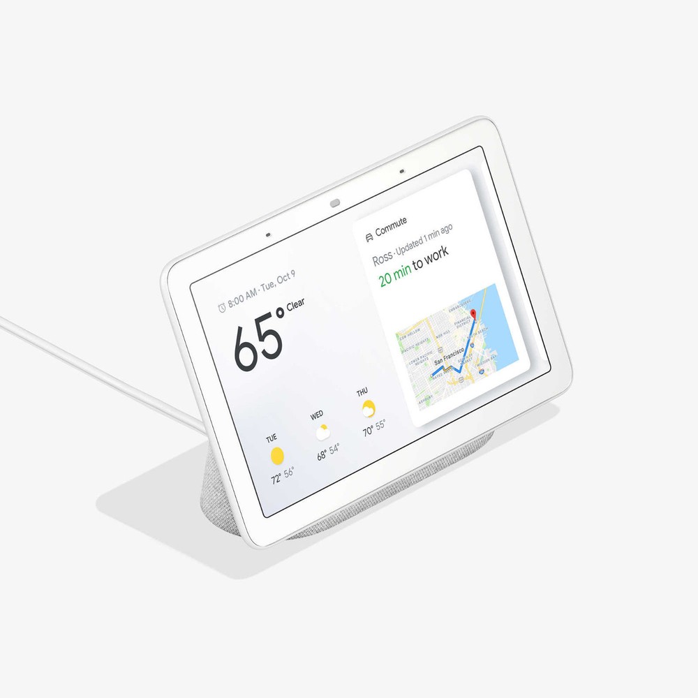 Google Home Hub with Google Assistant Smart 7" Display Chalk Grey or Chalk White