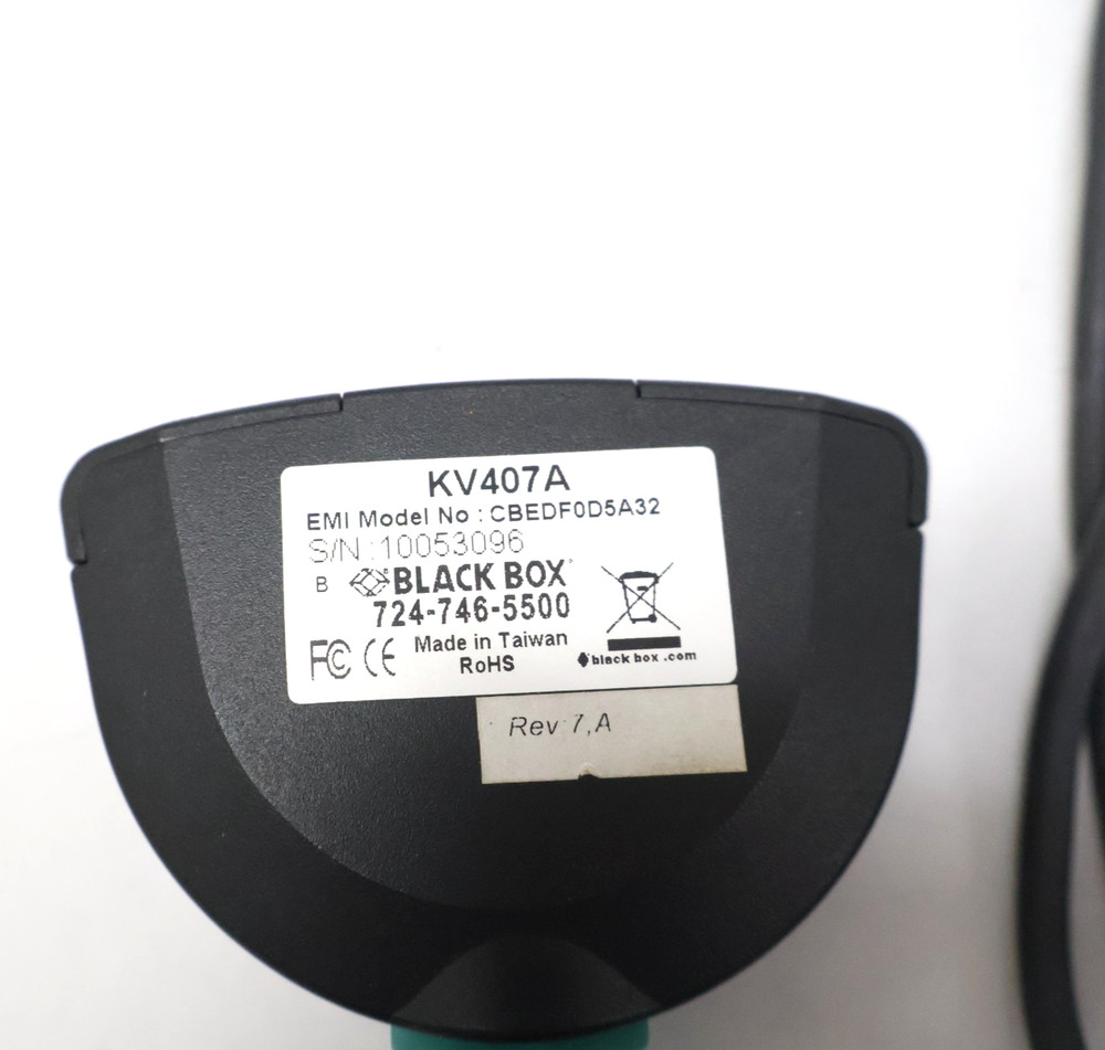 Black Box KV407A ServSwitch Micro KVM Switch 2-Port USB VGA W/ Cables