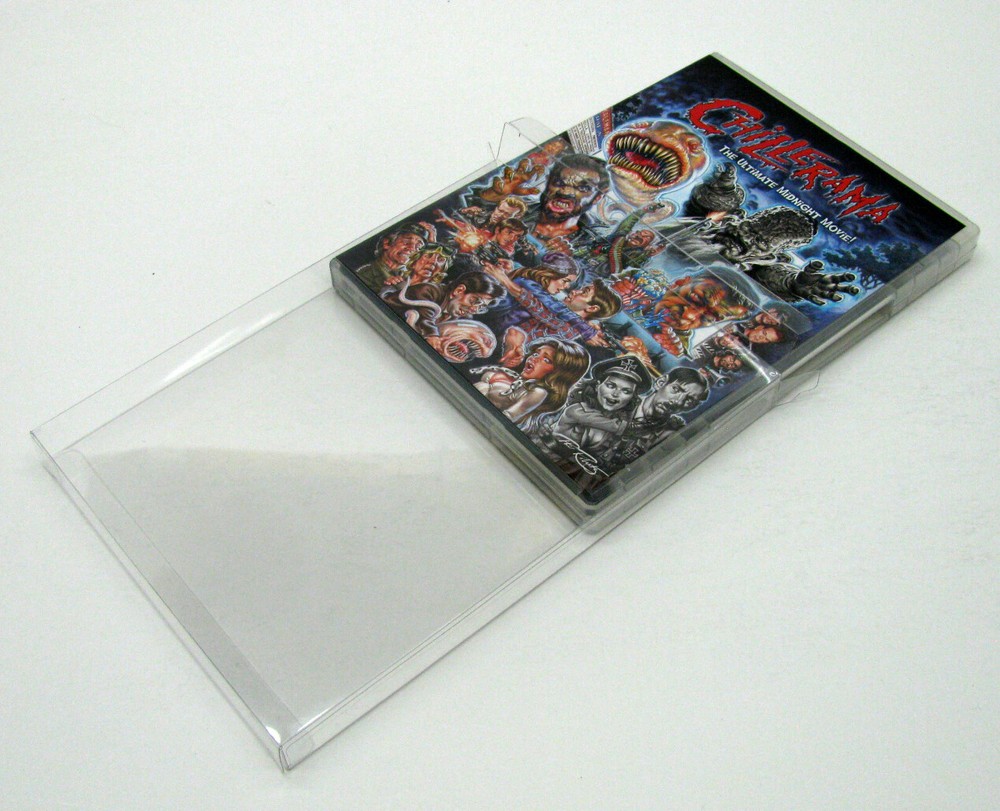5x Clear Protective Box Protector Sleeve For DVD Standard Case (Size DV1) CD