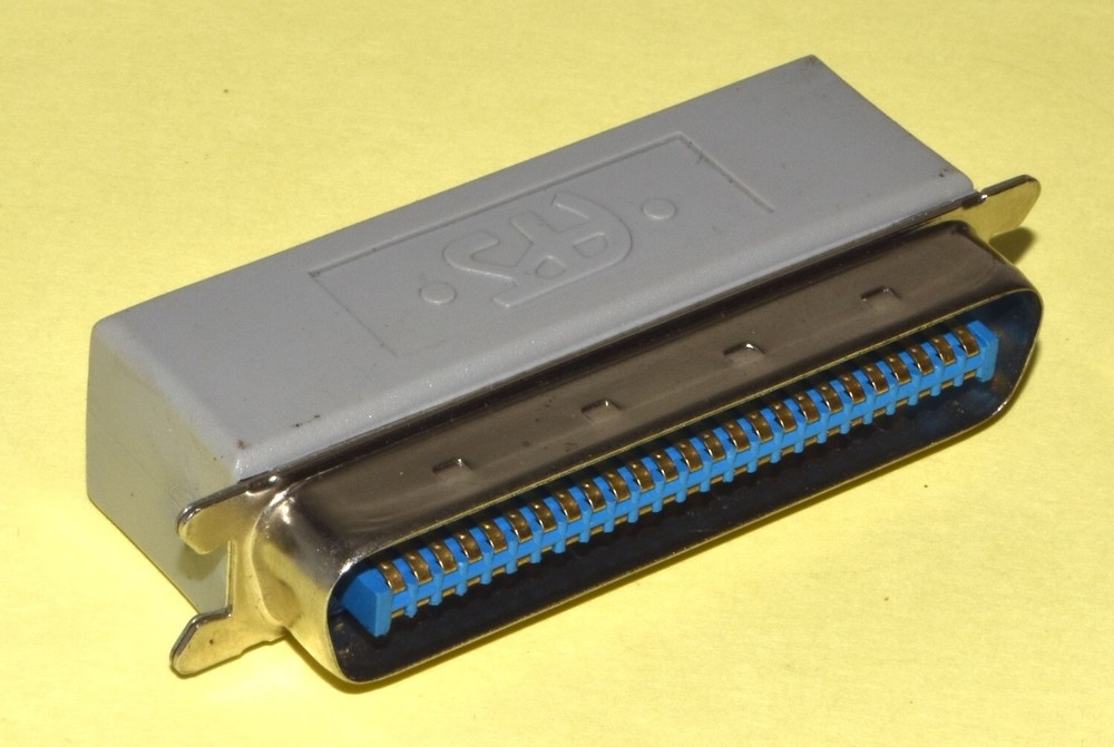 *Vintage* APS Centronics C50M Passive SCSI Terminator *Used*