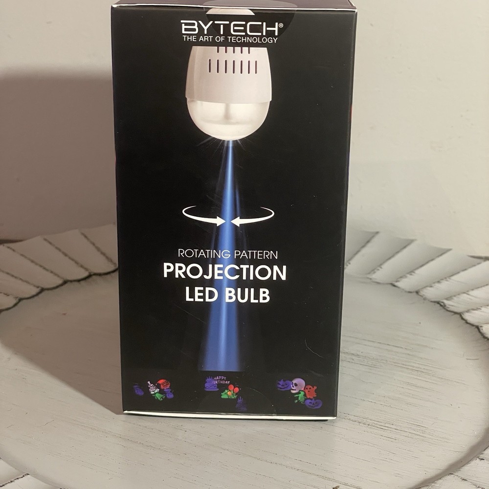 BYTECH Projection LED Bulb With 4 Slides