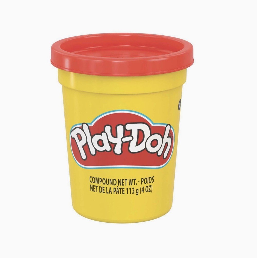 Play-Doh - Single Can Modeling Compound, 3 Oz can-NEW - Red