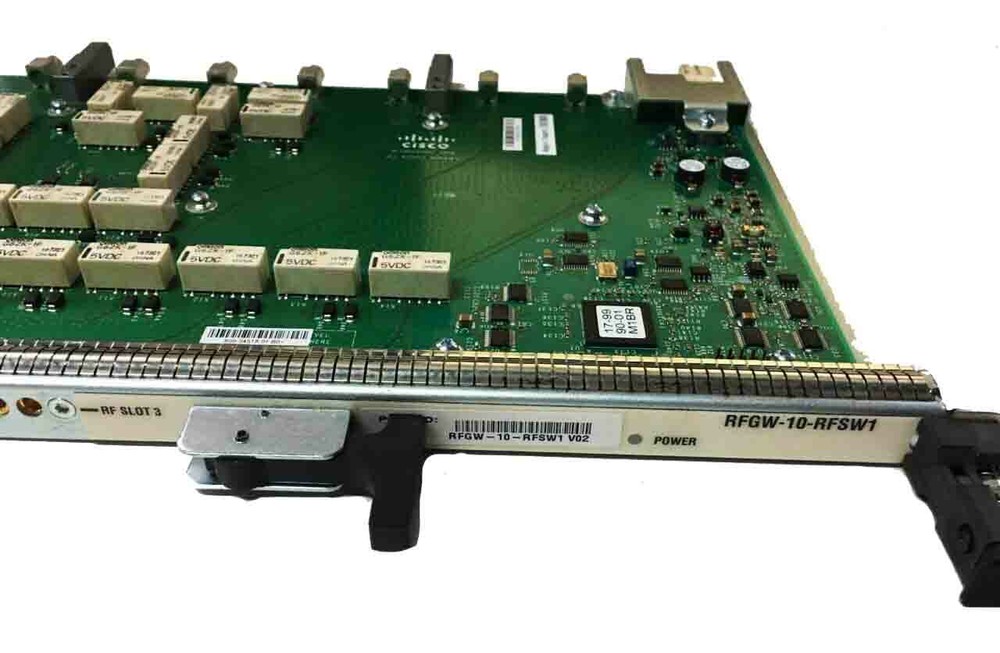 RFGW-10-RFSW1 Cisco Switching Module For Data Networking "WARRANTY"