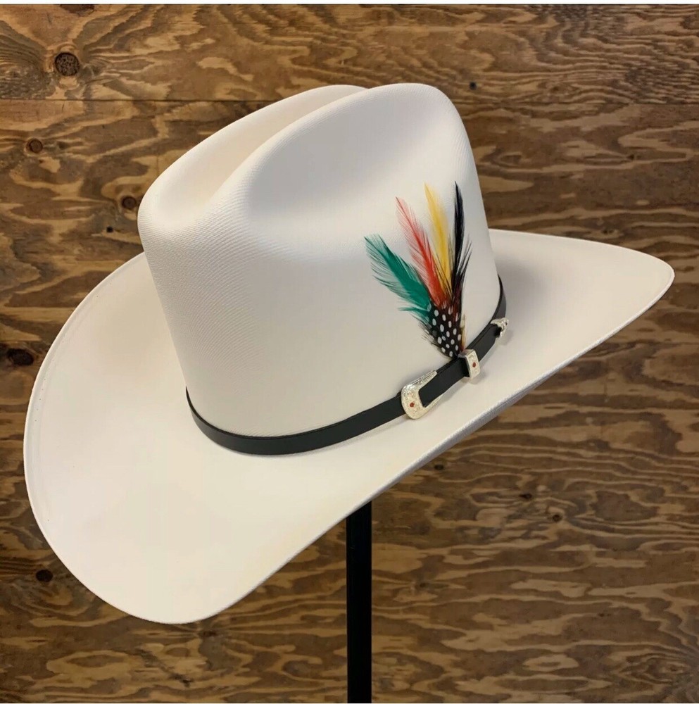 STETSON® “GENUINE” CLASSIC COWBOY HAT FEATHER