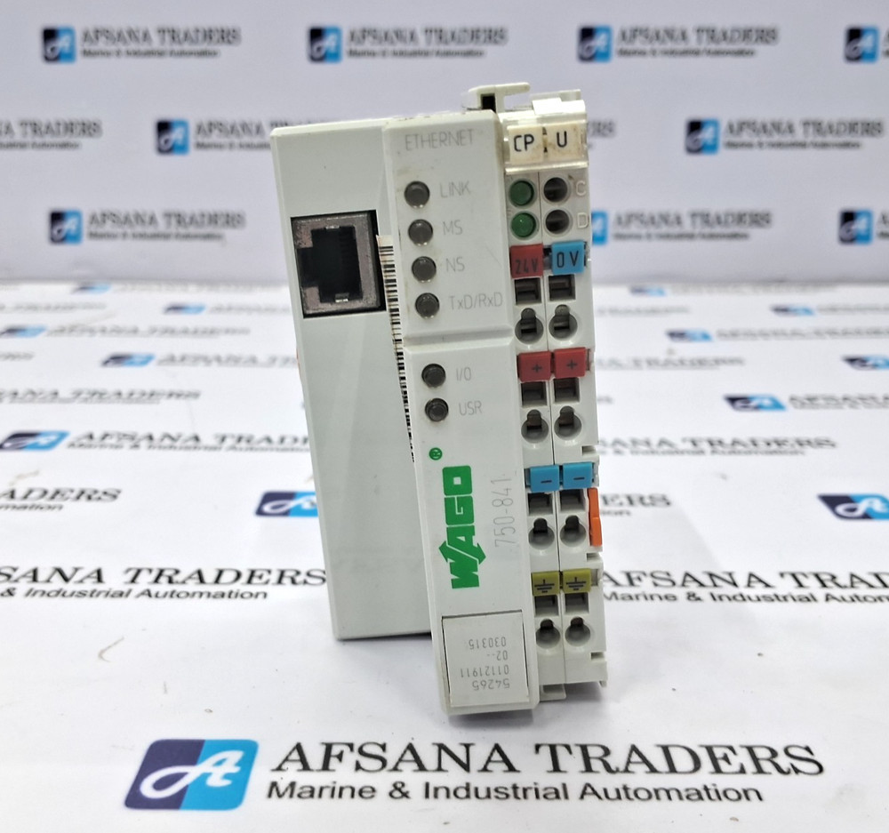 WAGO 750-841 PROGRAMMABLE ETHERNET TCP/IP FIELDBUS CONTROLLER