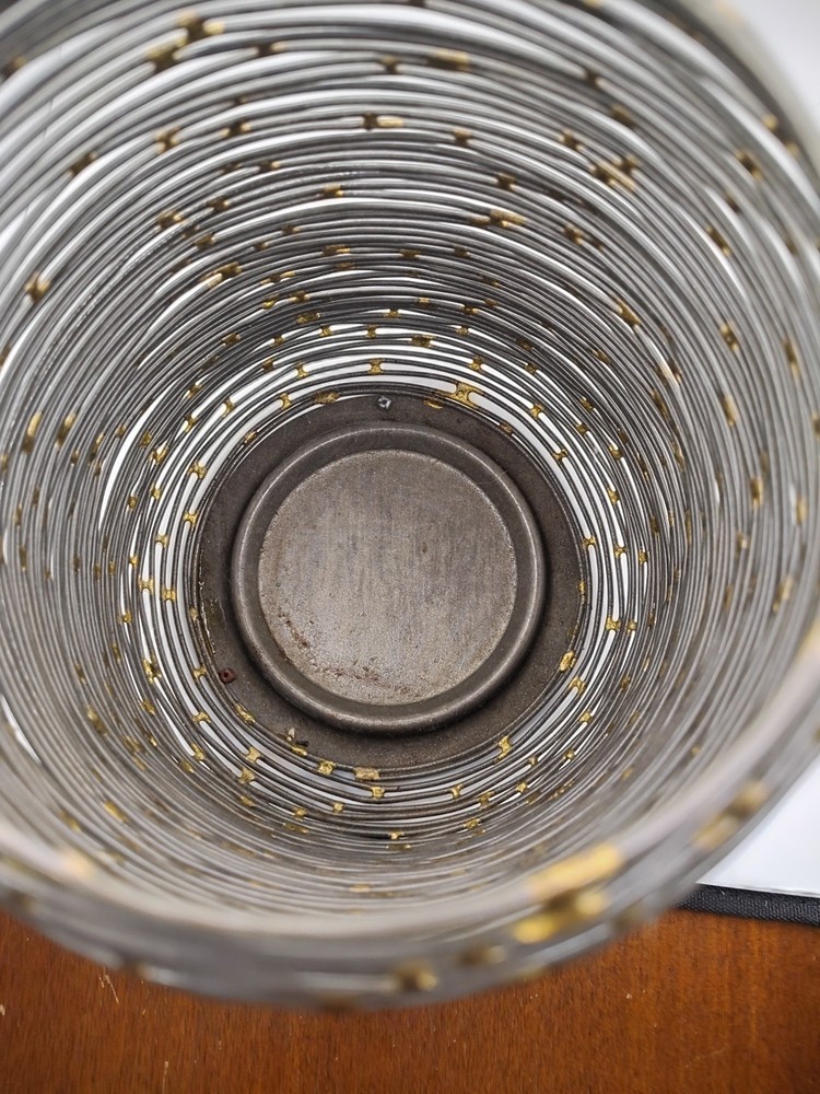 Threshold Metal Beehive candle holder