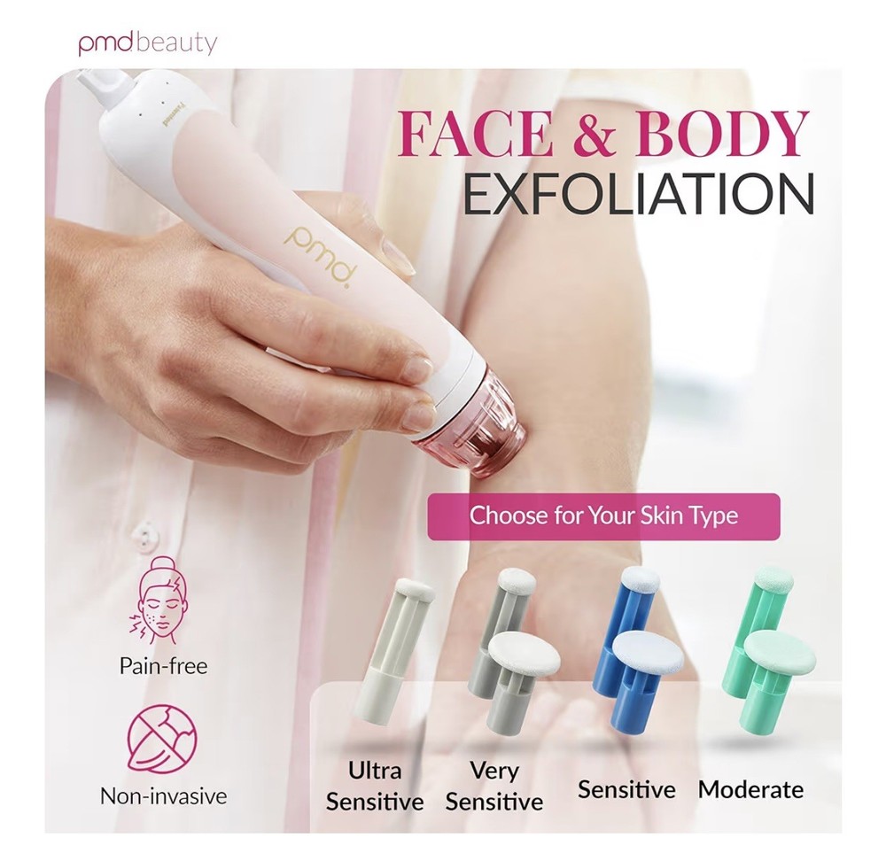 PMD Personal Microderm Classic At-Home Microdermabrasion Machine, Blush