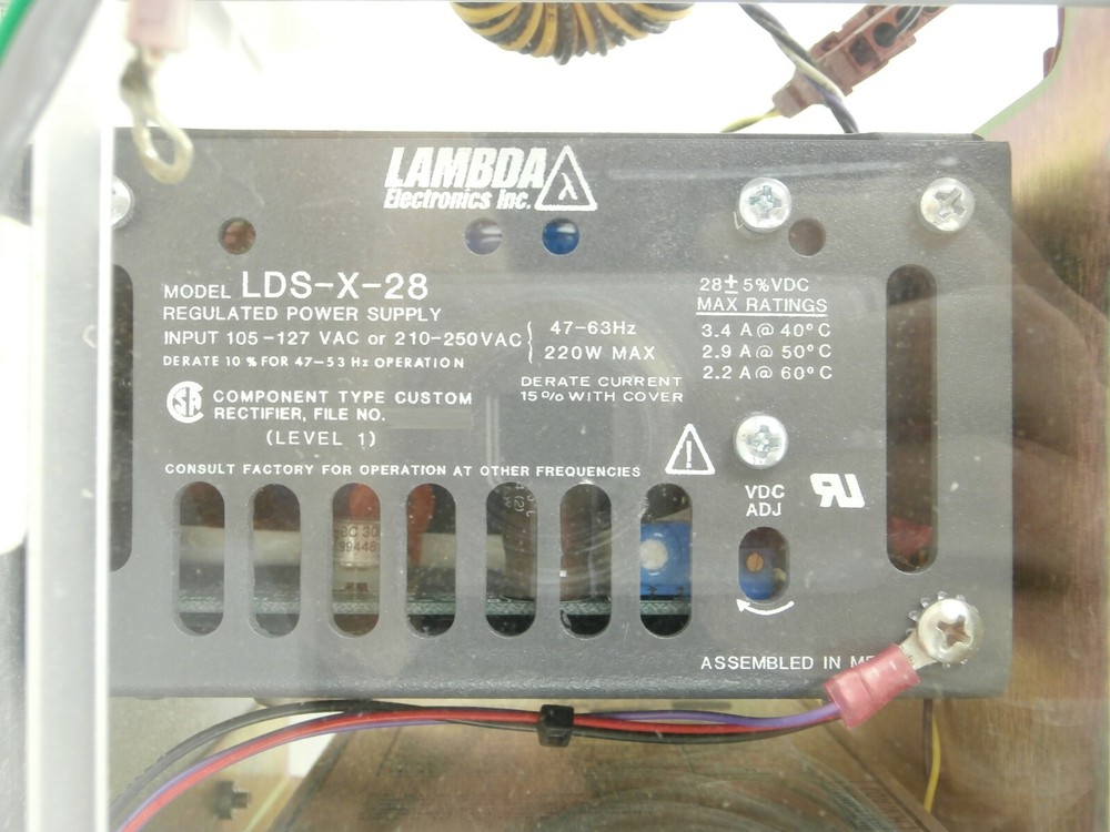 Schlumberger Technologies 97847513 High Voltage Control Module IDS 10000 Working