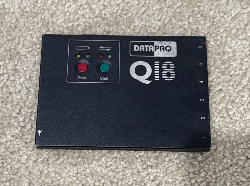 DATAPAQ Q18 (DQ1860) Reflow Profile Tracker System Everything Tested working