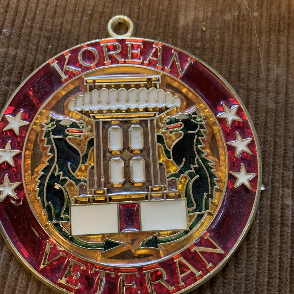 Vintage Korean War Large Emblem