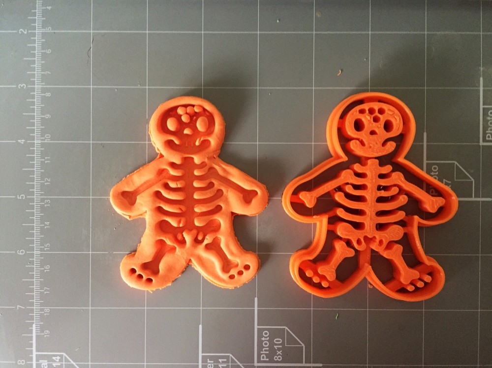 Gingerbread Skeleton Cookie Cutter