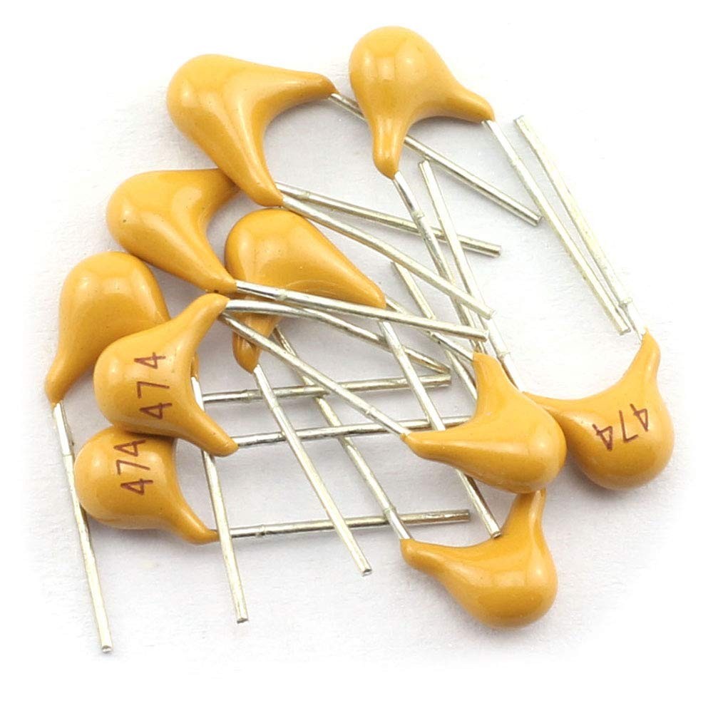 180pcs Monolithic Ceramic Capacitors Assorted Kit 20pf1051uf 50v 18 Values Com