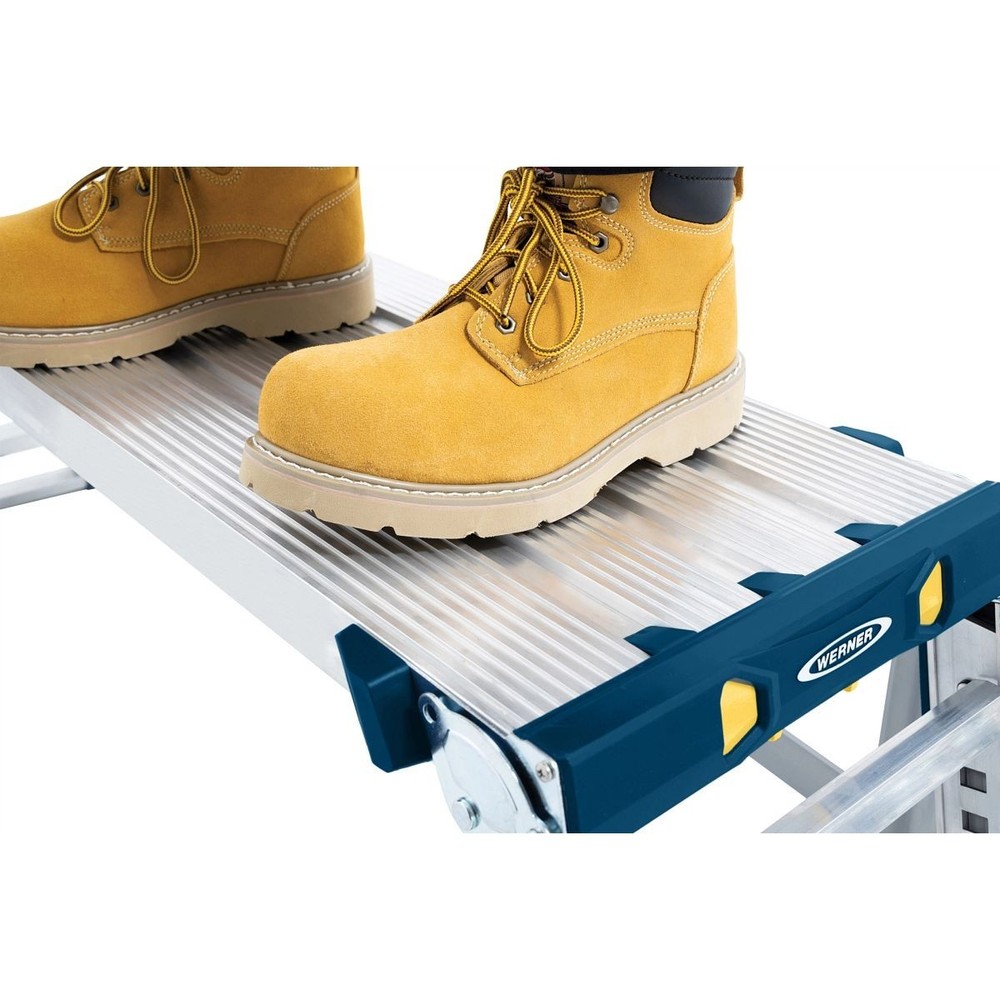 Werner Adjustable PRO Work Platform 25cm Height Aluminium Lightweight