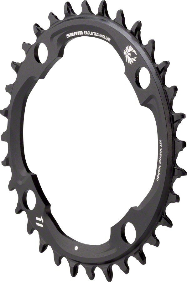 X-SYNC 2 Chainring - SRAM X-Sync 2 Eagle Chainring - 32 Tooth, 104mm BCD,
