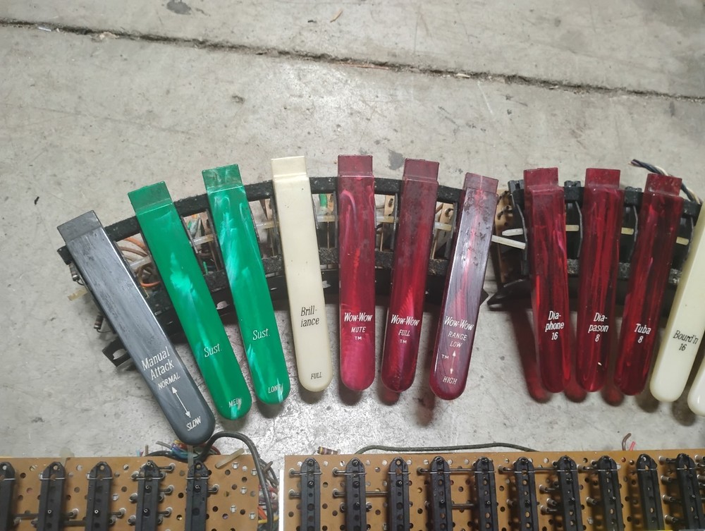 Vintage Organ Tabs! MAKE OFFER!