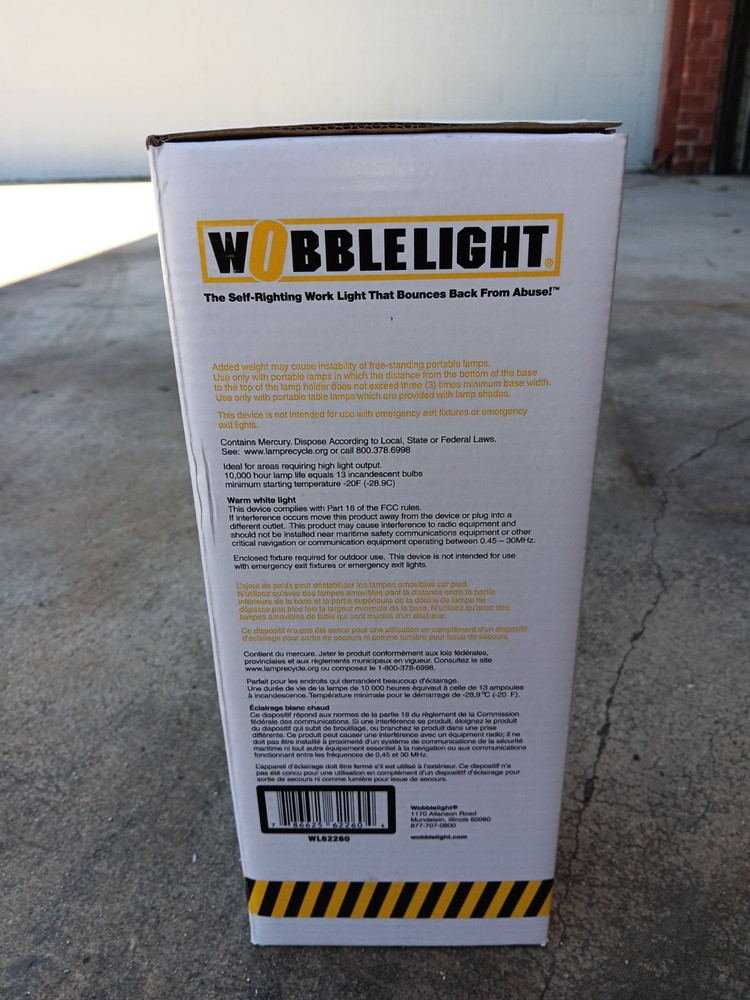 WobbleLight WL62260 85W Replacement Bulb type E39 Mogul Base