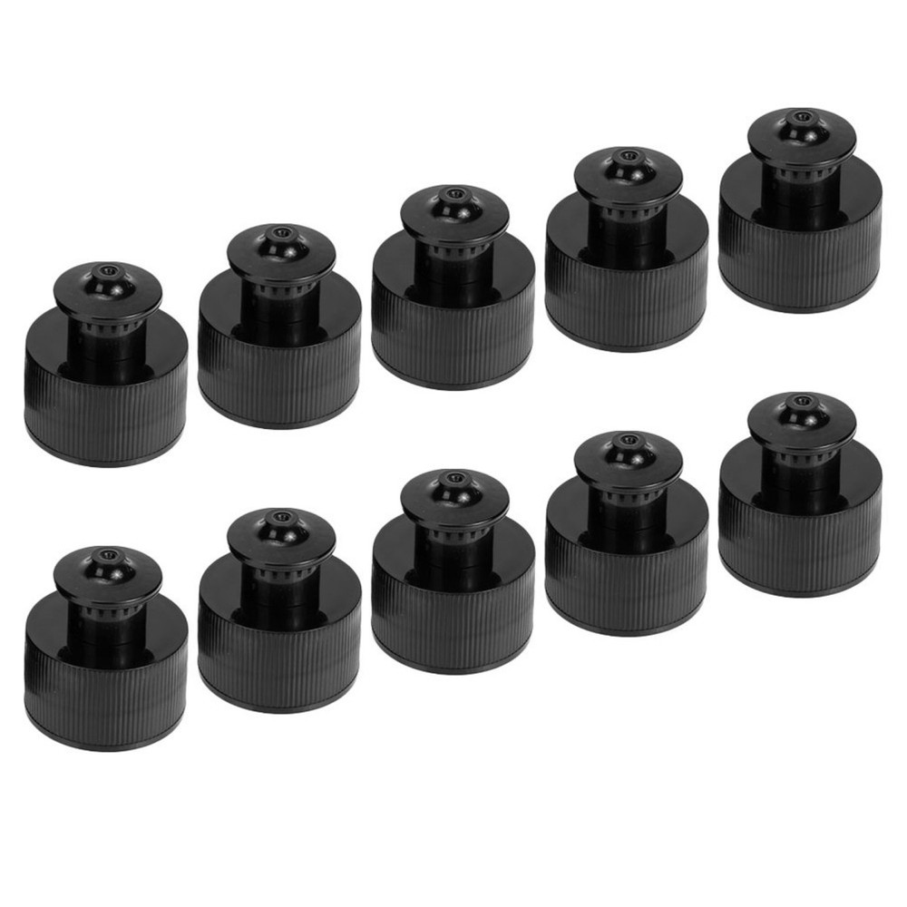 10 Pcs Push and Pull Lid Reusable Water Bottle for Bottles Caps