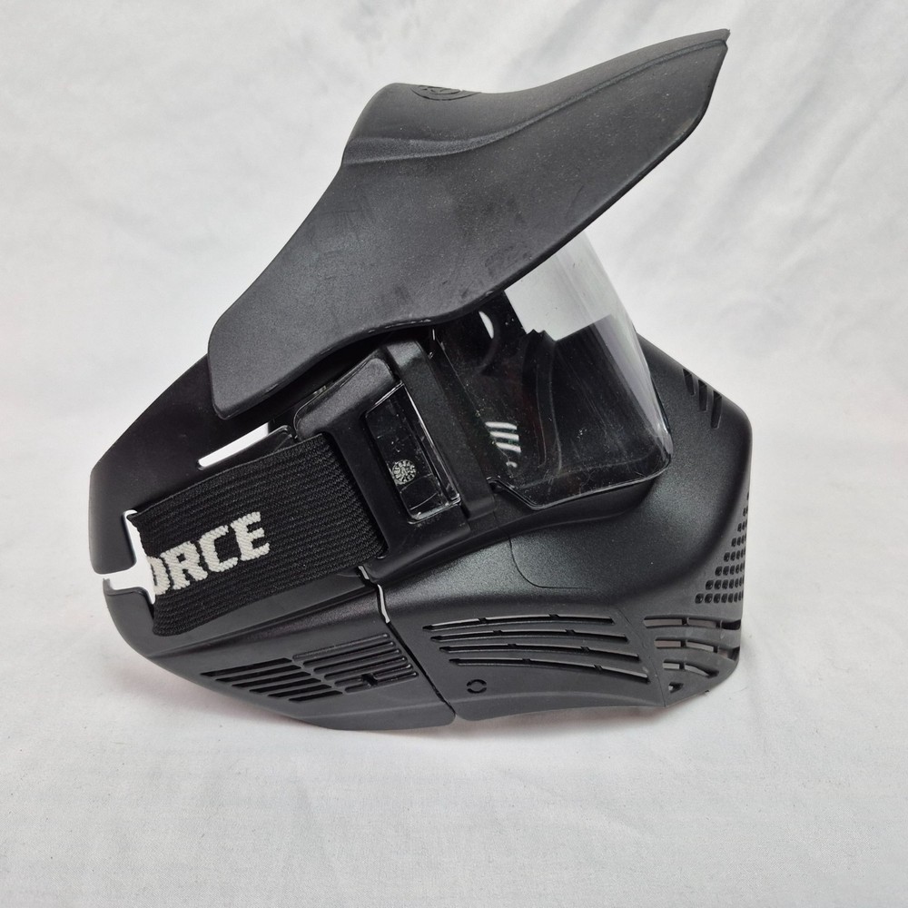 VForce Black Paintball Face Head Mask Protective Goggles Visor EXCELLENT!!!