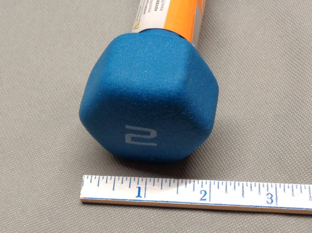 Blue Neoprene Dumbbell Single 2 lbs