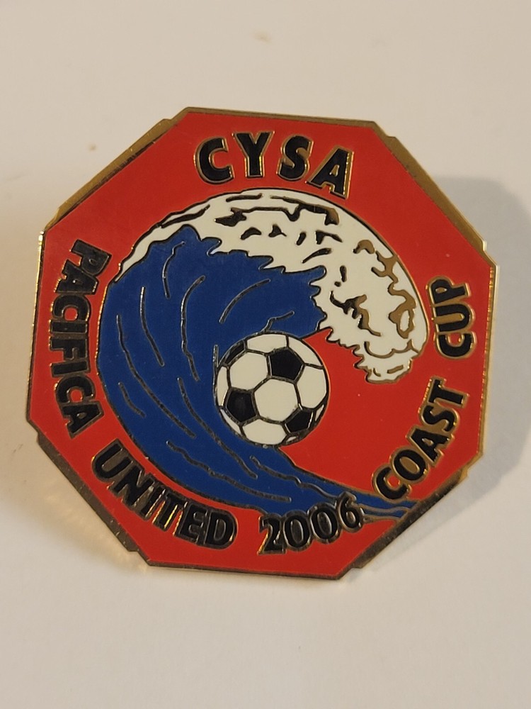 CYSA Pacifica United 2006 Coast Cup Soccer Pin