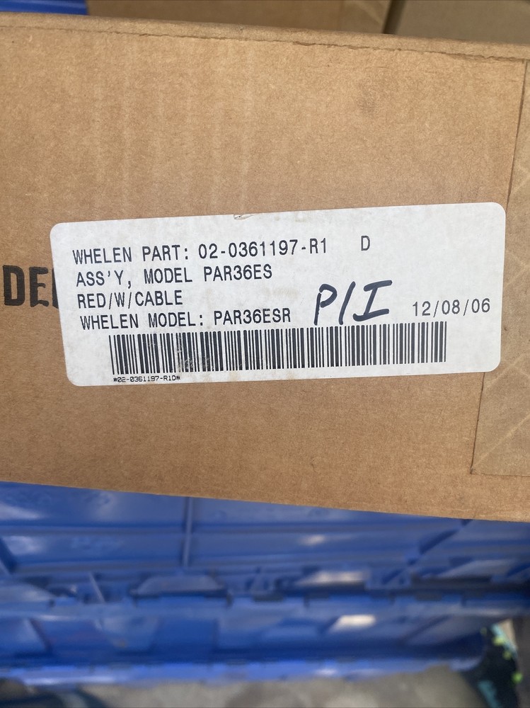 whelen part 02-0361197-b1 par36esr