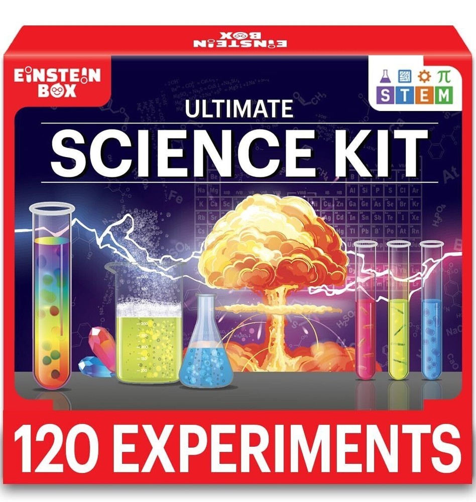 Ultimate Science Kit Experiments for Kids Age 8+ STEM Kid Projects Einstein Box