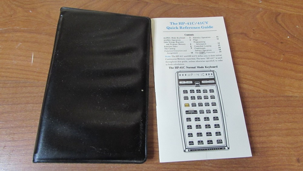 Vintage HP-41C Application PAC Circuit Analysis PAC Box only No modules