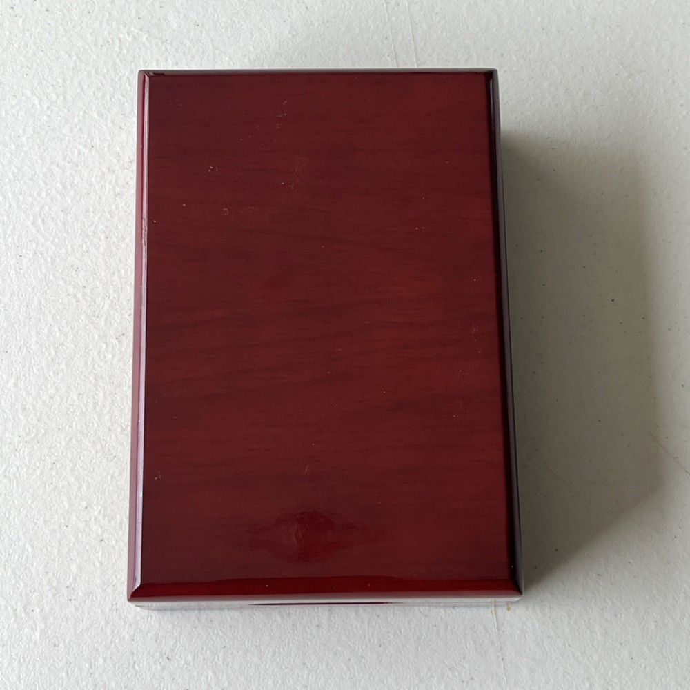 Wood Single Certified Coin Display Box