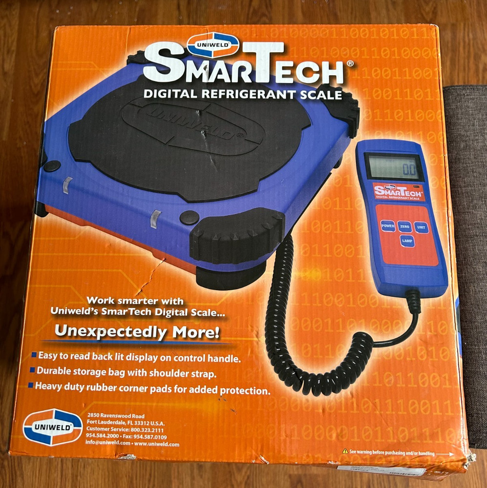 NEW - OPEN BOX - SmarTech Digital Refrigerant Scale