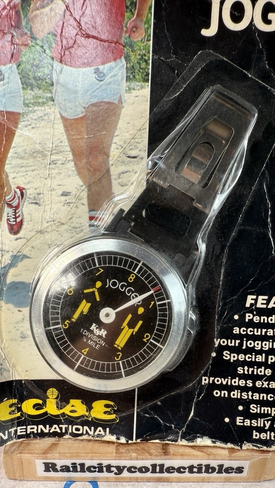 Vintage The Precise Jogger Step Counter. NOS