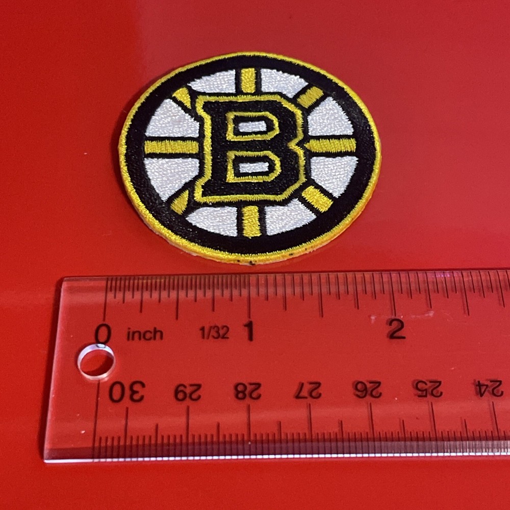 Boston Bruins “B” Logo Patch Embroidered 2” Iron On NHL