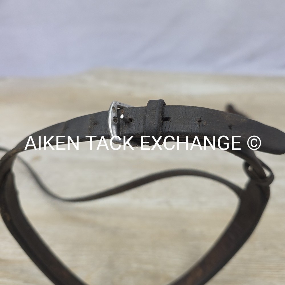 BARGAIN BUNDLE: 2 Plain Raised Nosebands, Size Full (Read Description)