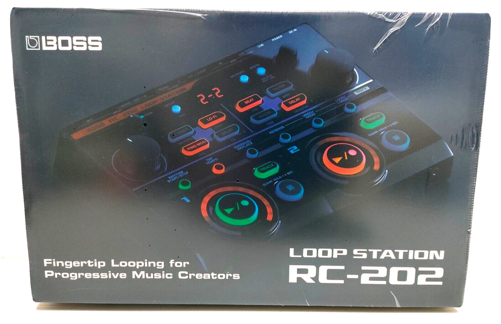Boss RC-202 Multi Effects DJ Loop Station Looper Work w/AC Adapter From JAPAN