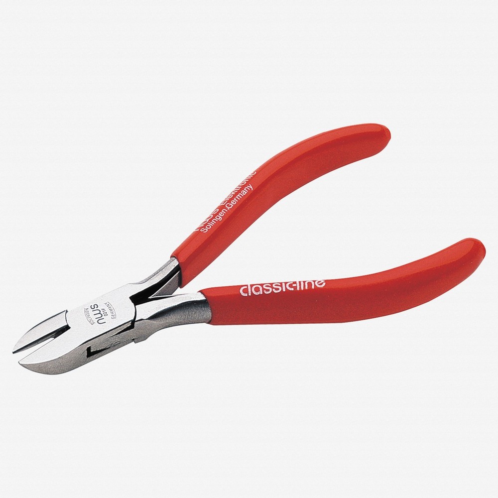 NWS 5.25" Side Cutter - Flush Cut - MicroFinish - Plastic Grip