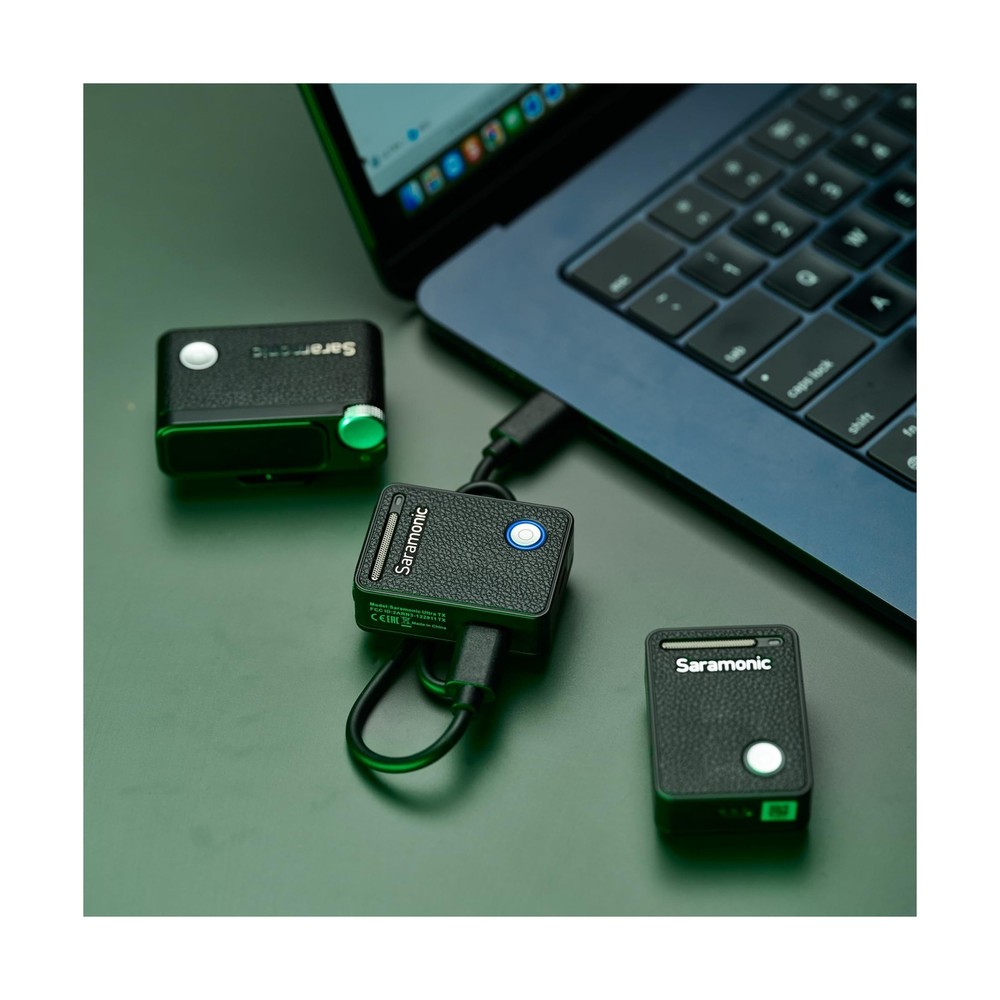 Saramonic Ultra Wireless Lavalier Microphone, 32-Bit Float Recording, Timecod...