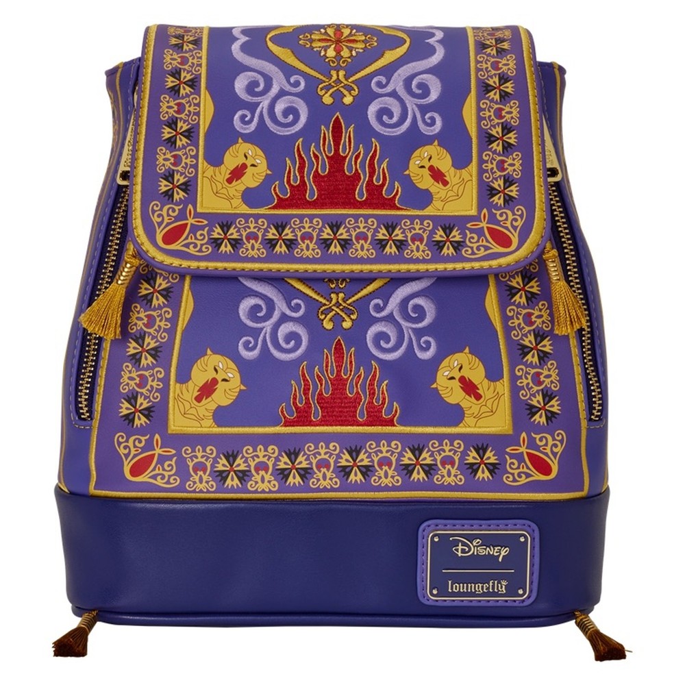 Loungefly Aladdin Exclusive Magic Carpet Drawstring Mini Backpack- NWT