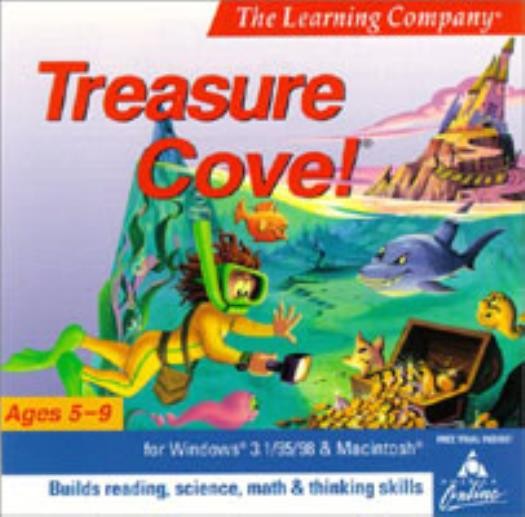 Treasure Cove 2.0 PC MAC CD search underwater reading science thinking math game