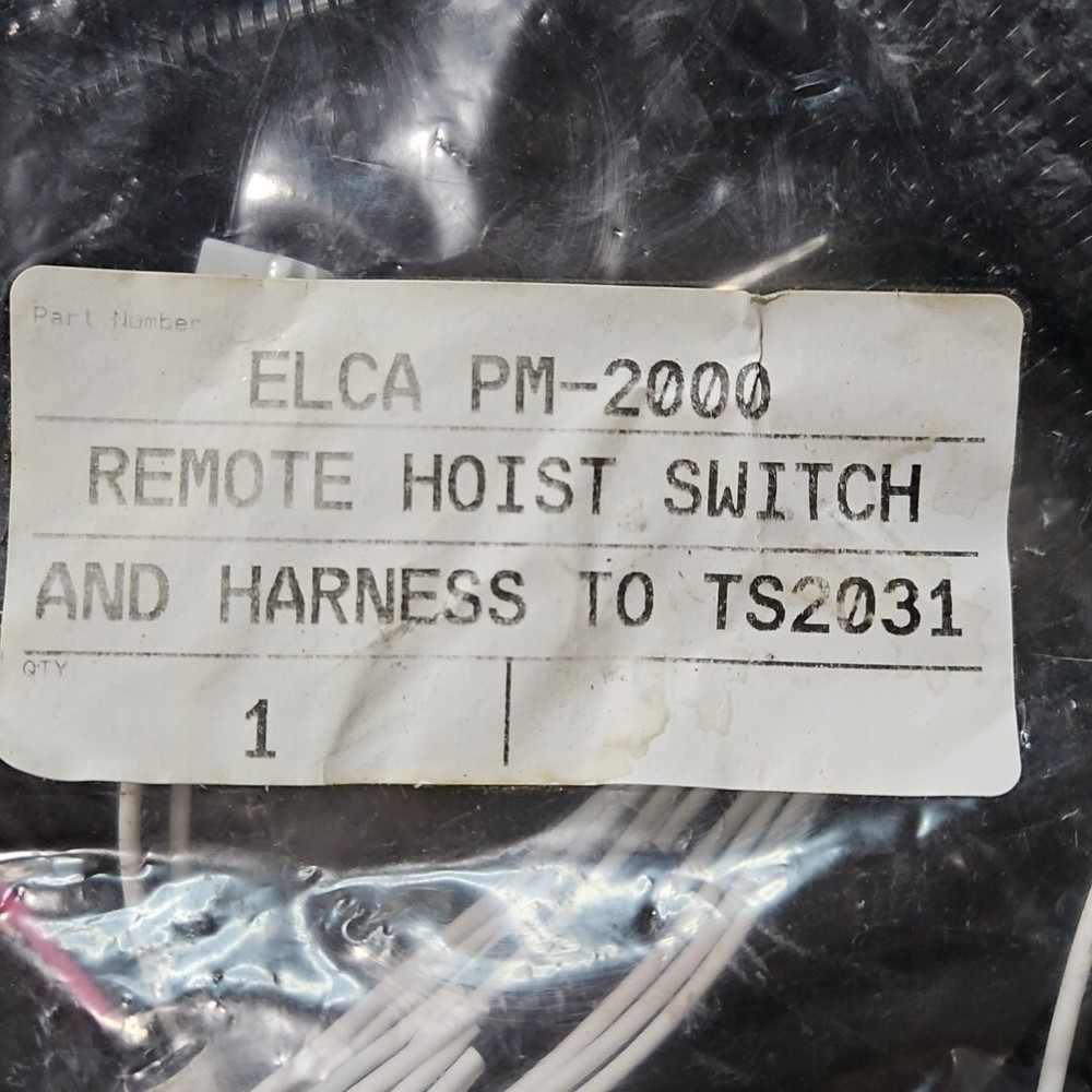 ELCA PM-2000 Remote Hoist Switch & Harness for TS2031