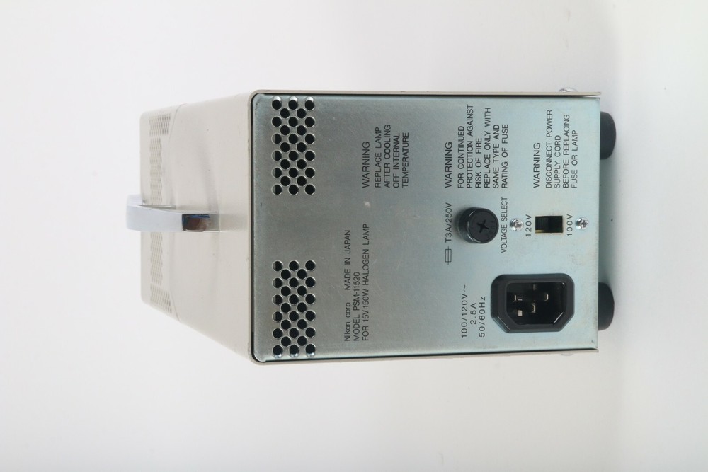 Nikon PSM-11520 Optical Fiber Light Source AS IS