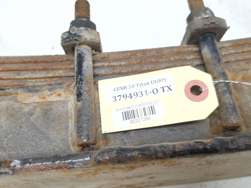 08-15 Cushman Titan Utility Cart Front Leaf Spring Assembly W/ Perch Mount