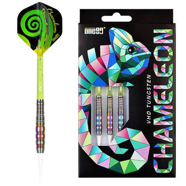 ONE80 Chameleon Emerald 2BA 20g Darts Barrel Set