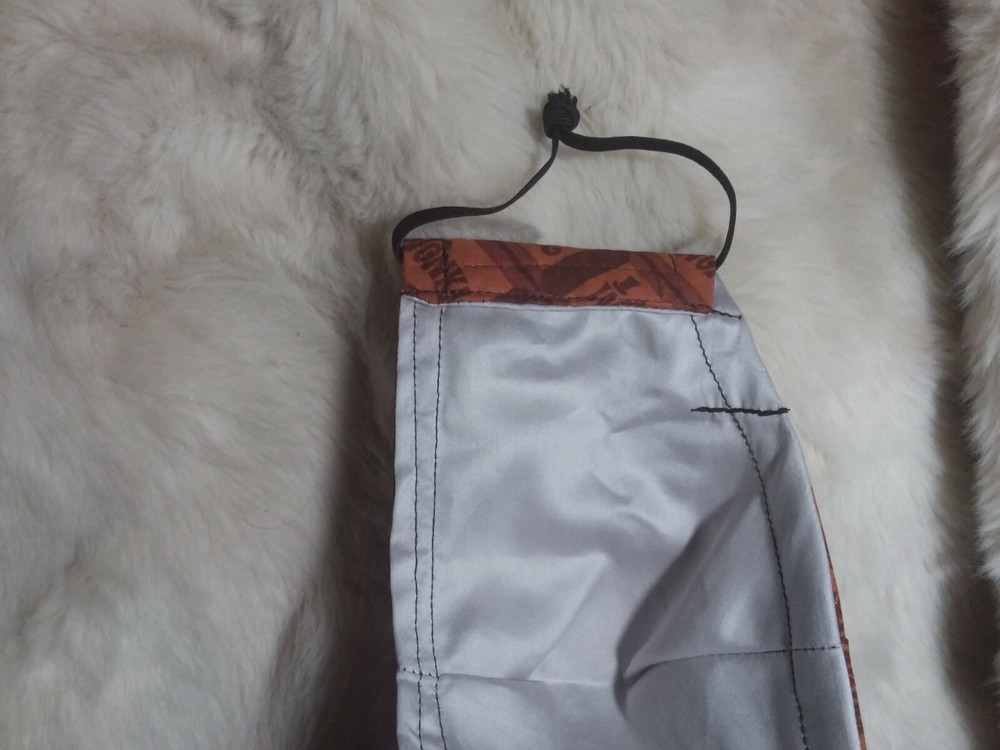 Chocolate Cotton face masks with nose wire Medium