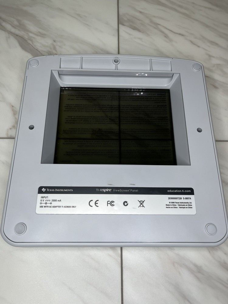 Texas Instruments TI-Nspire ViewScreen Panel w/ Carrying Case - Never Used