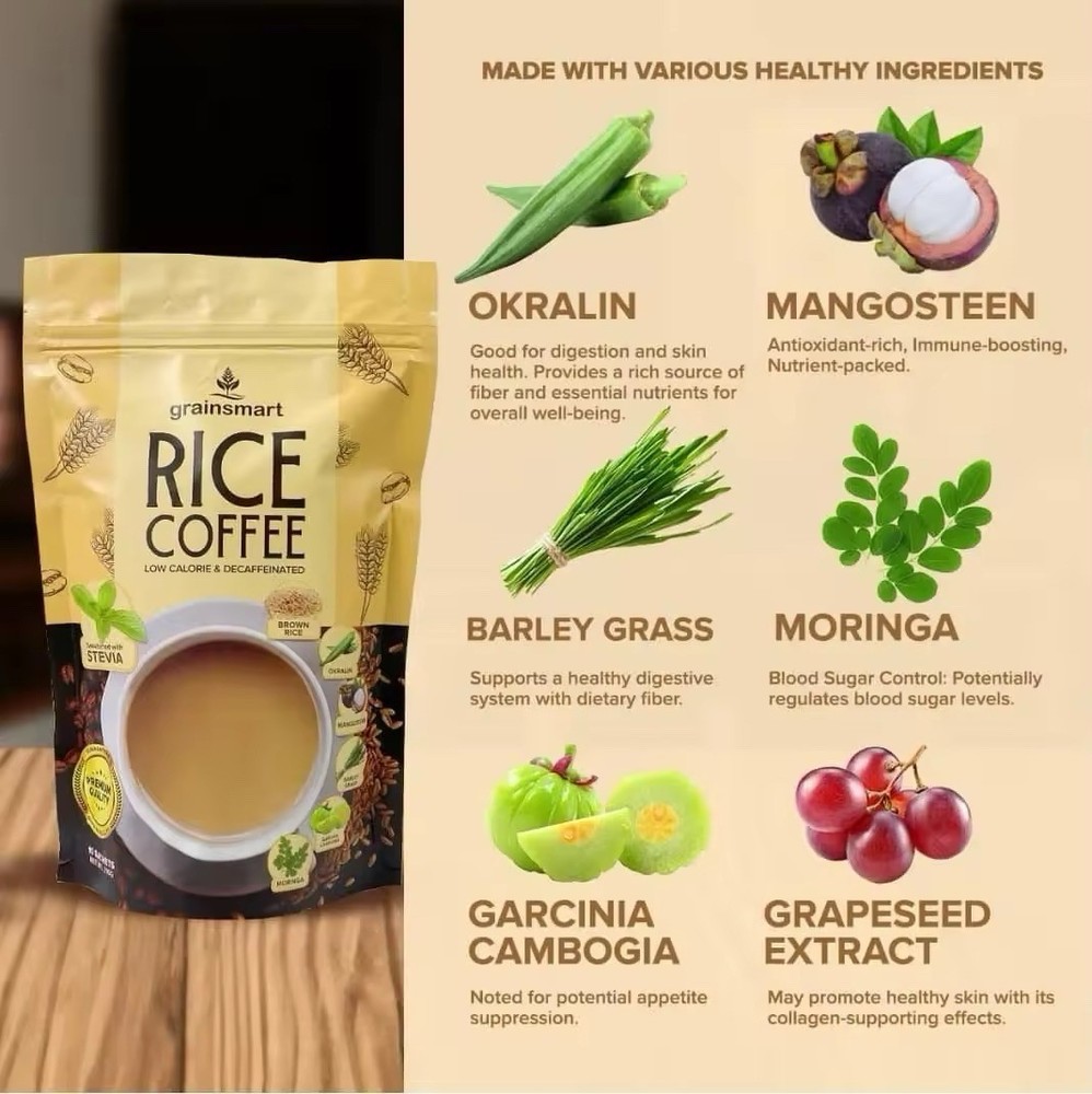 Grainsmart RICE COFFEE 10sachet
