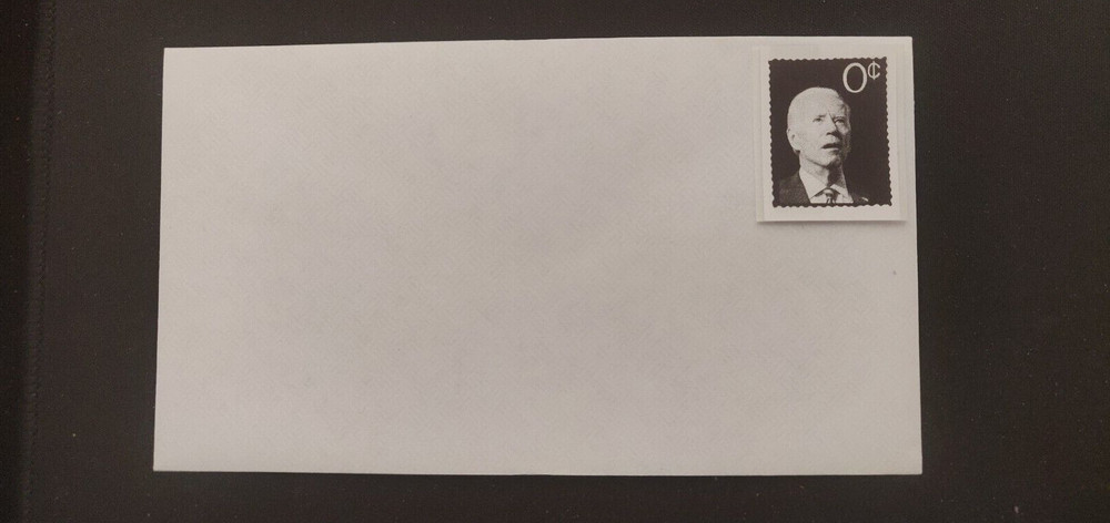 Clueless President Joe Biden "Zero Cent" Worthless Postage Stamps 10 pcs