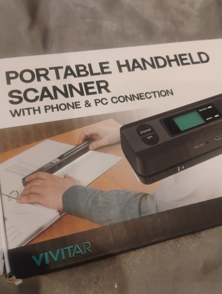 Vivitar Portable Handheld Document Scanner
