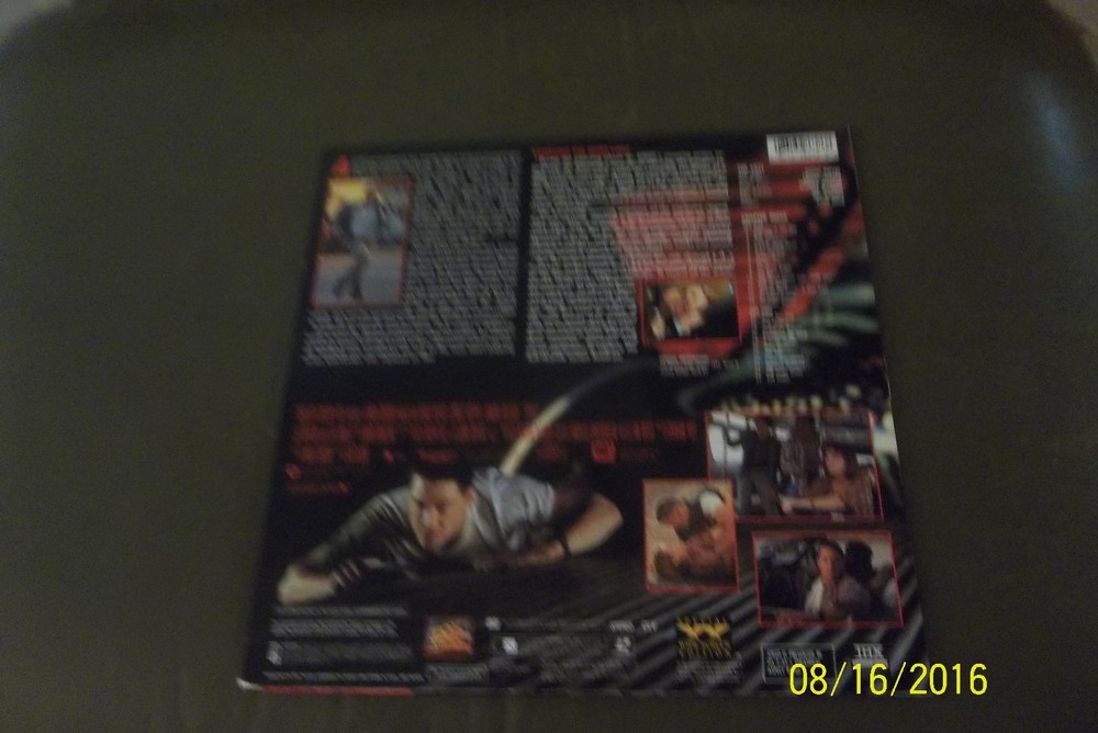 Speed Laserdisc Keanu Reeves Widescreen